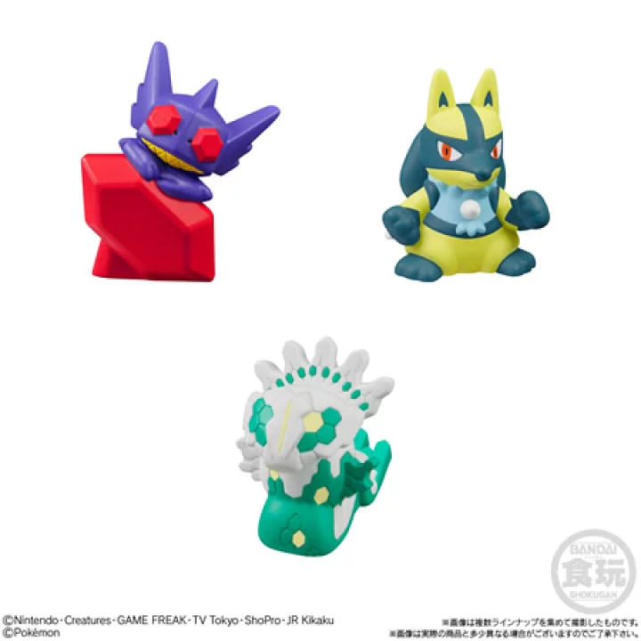Pokémon Figure + Chewing Gum (1PCS) - Mega Evolution - Afbeelding 5