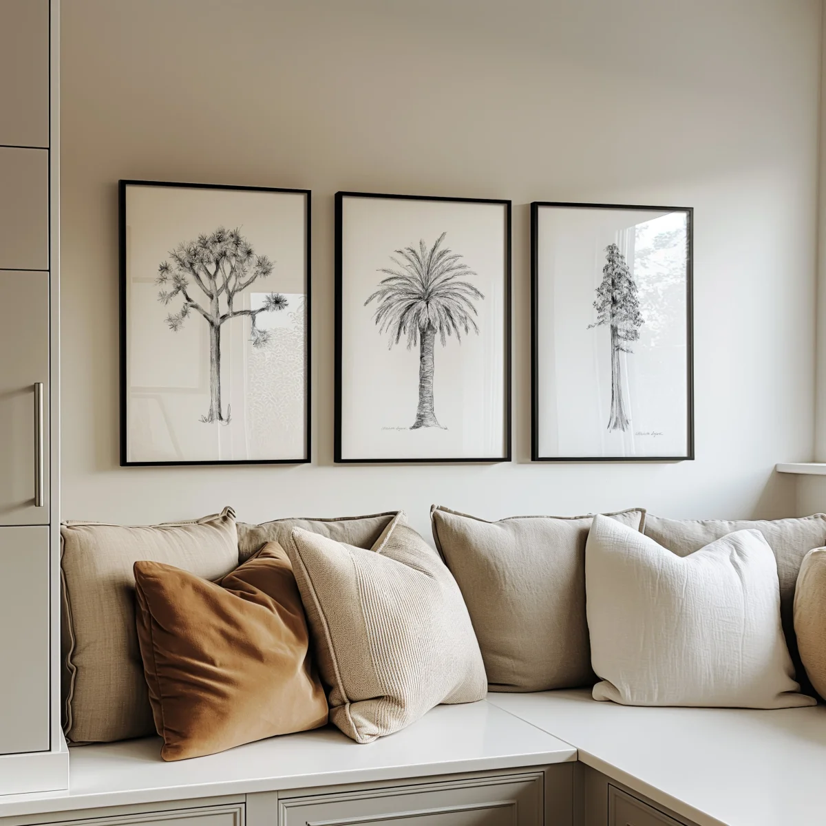 Set van 3 Californische bomen prints - Afbeelding 2