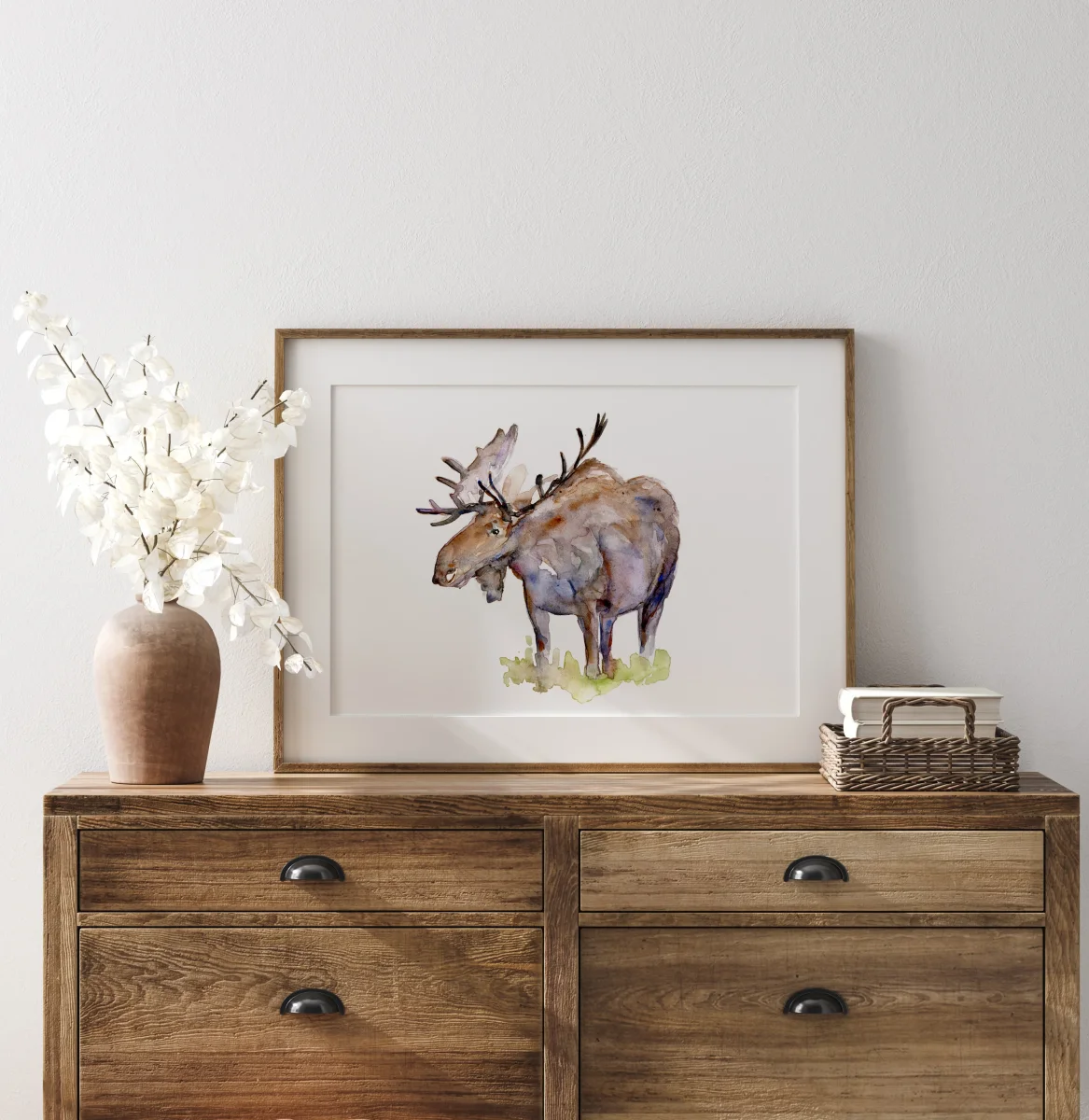 Eland Schilderij Kunst Print - Afbeelding 8