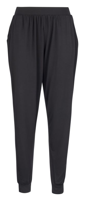 Bamboe dames broek zwart - Afbeelding 2