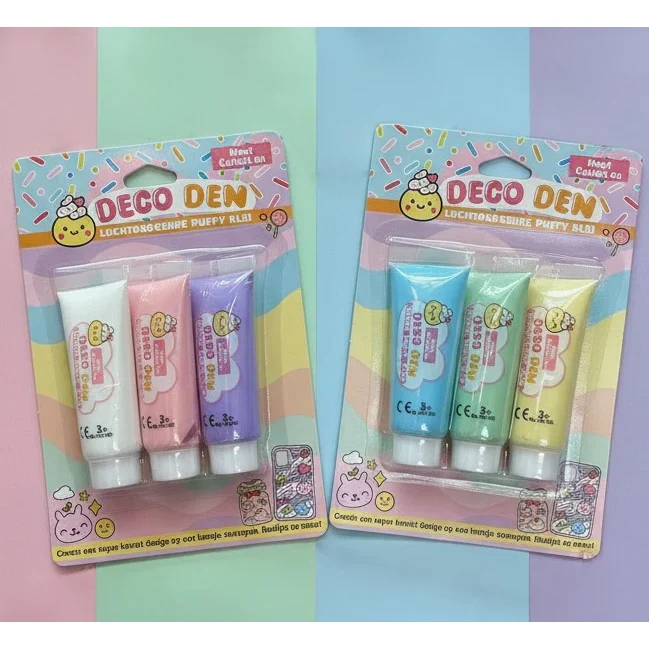 DIY Deco Den Luchtdrogende Klei - 3 x 30 gram - Kies je set - Afbeelding 2