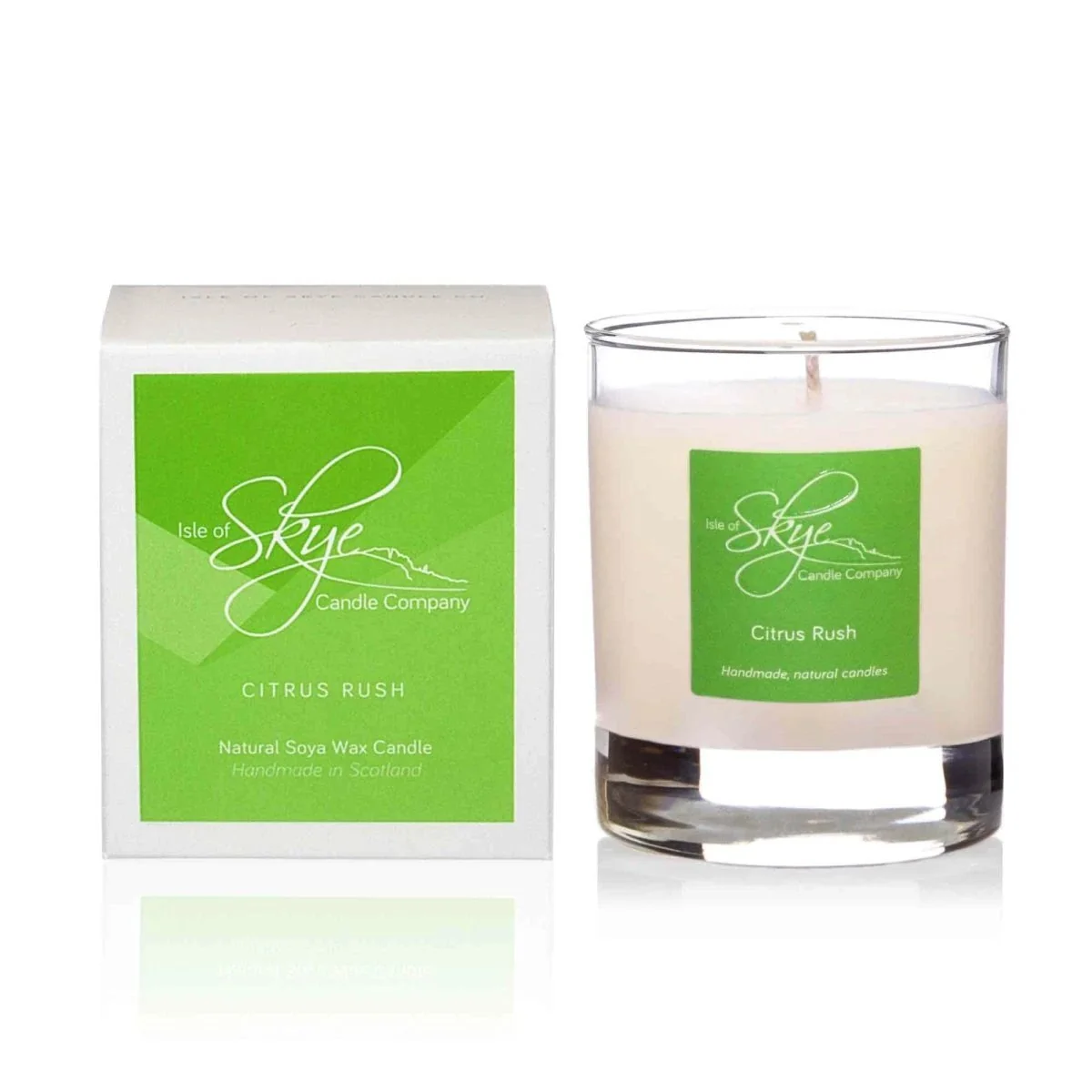 Sojawaskaars Citrus Rush - Small - Handgemaakt - 30 uur - Isle of Skye Candle Company - Afbeelding 2