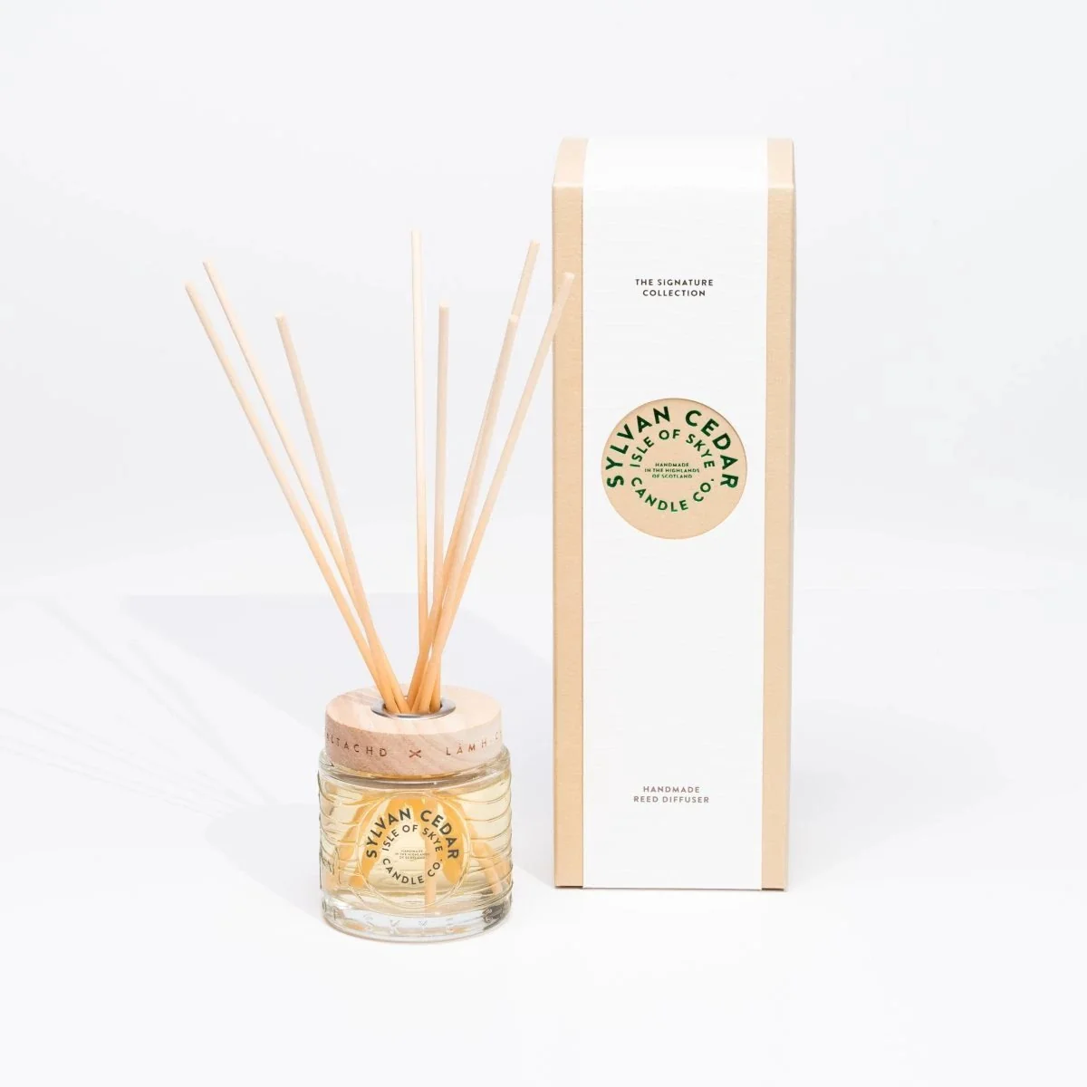 Reed Diffuser Sylvan Cedar - Handgemaakt - 10 weken - Isle of Skye Candle Company - Afbeelding 2