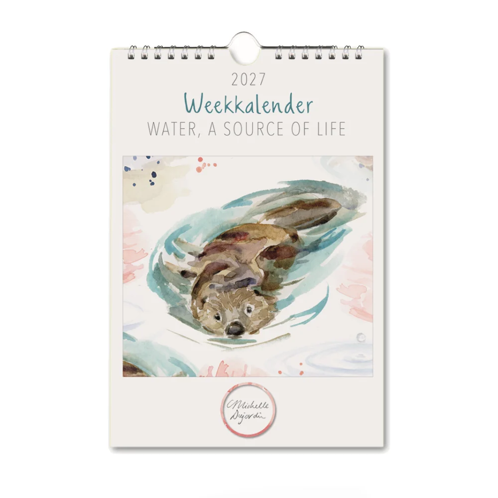 Weekkalender 2027 'Water, a Source of Life' - Afbeelding 2